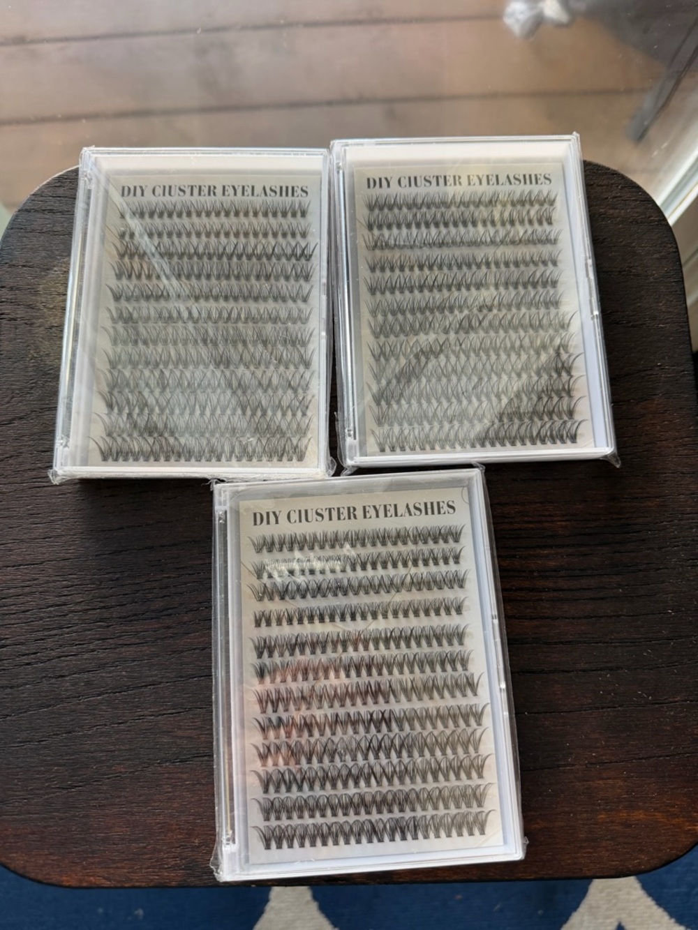 DIY Cluster Eyelashes - Black (3-Pack)